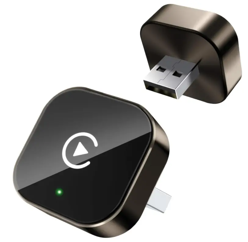 JDG 2-in-1 Wireless CarPlay & Android Auto Adapter